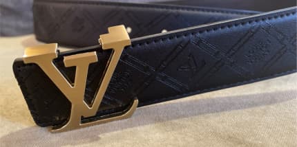 used mens louis vuitton belt