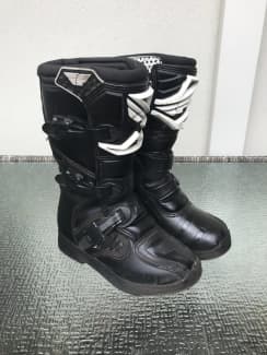 Used kids 2024 motocross boots