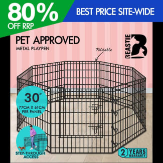 Gumtree dog pen best sale