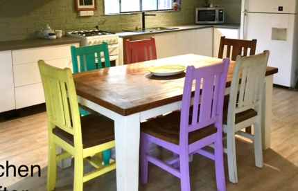 shabby chic table and chairs gumtree