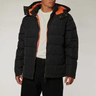 mens down hooded jacket sale