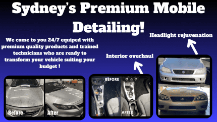 Mobile Car Detailing Services Sydney and Ceramic Coatings