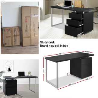 black desk under $150