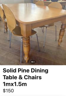 pine dining table gumtree