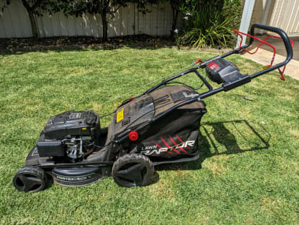 Ozito raptor lawn mower hot sale