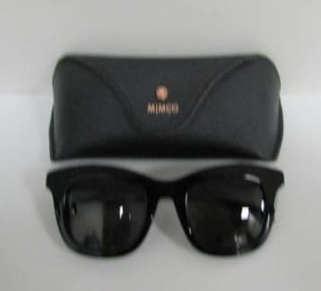 mimco black sunglasses