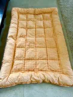 Killarney linen down and feather quilt best sale