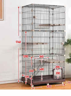 Cat/Pet cage 4 tier