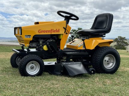 Greenfield ride on mower for sale discount