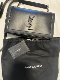 YSL iPad black leather clutch wallet bag - new with box worth $975, Bags, Gumtree Australia Inner Sydney - Sydney City