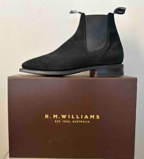 R.M Williams Leather Chinchilla Craftsman Boot, Bordeaux