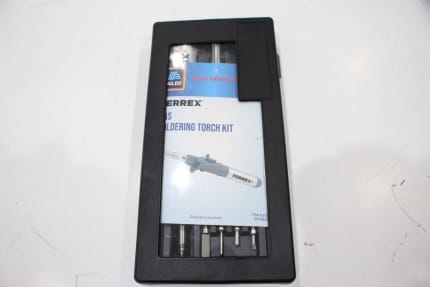 Ferrex gas deals soldering torch kit