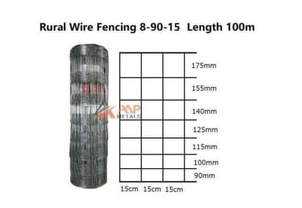 Animal netting 900 x 1mm x50m - Tophill Fencing Stockyards