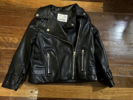 Children's fake sale leather jacket australia