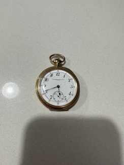 Vacheron & constantin solid 16k gold antique clock 82g