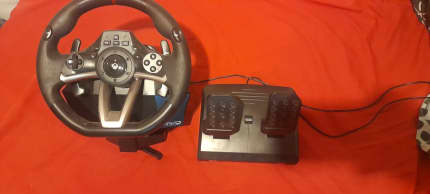 Logitech Wireless Steering Wheel E-X5D12 For PS3 W/ Dongle & Power brick  TESTED