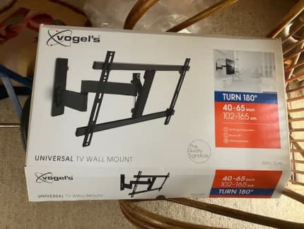 Vogel's Comfort Fixed 40-100 TV Wall Mount (Black) - JB Hi-Fi