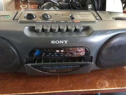 Sony Mic n Micro M-100MC Handheld Cassette Voice Recorder for sale online