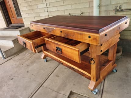 McLaren Vale Small Butchers Block Hardwood Top - Butchers Blocks