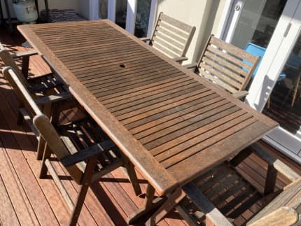 outdoor table chairs gumtree