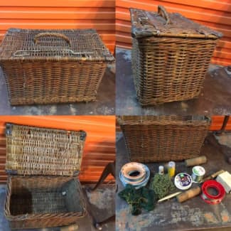 vintage fishing basket  Gumtree Australia Free Local Classifieds