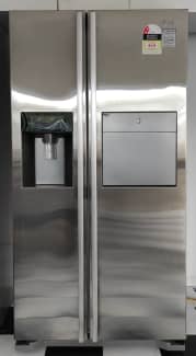 567l side by side refrigerator with one touch home bar