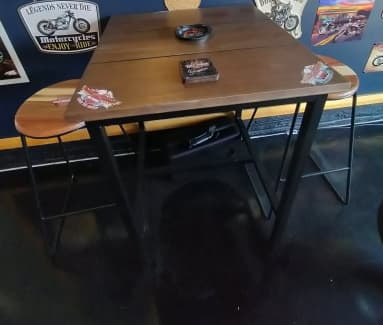 used bar table and stools