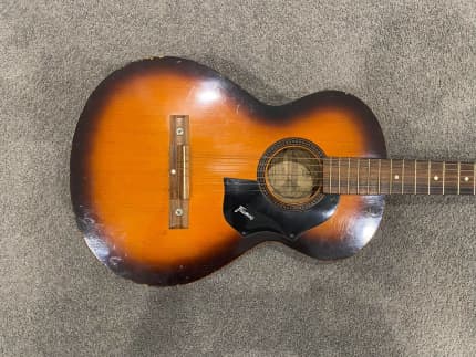 second hand parlour guitar