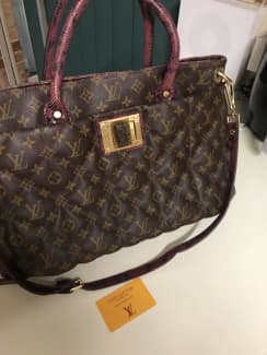 Polyurethane Printed Louis Vuitton Bags, Size: H-9inch W-10inch