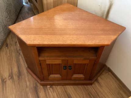 Timber corner online tv unit