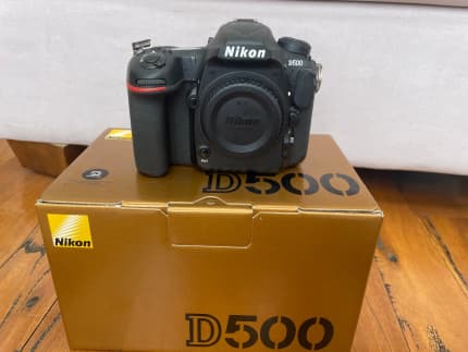 Nikon - D500 DSLR Camera Body Only with MB-D17 Battery Grip - DISCONTINUED