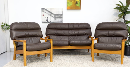 Vintage Leather Leather Armchair Arm Chair Gumtree Tessa In Sydney