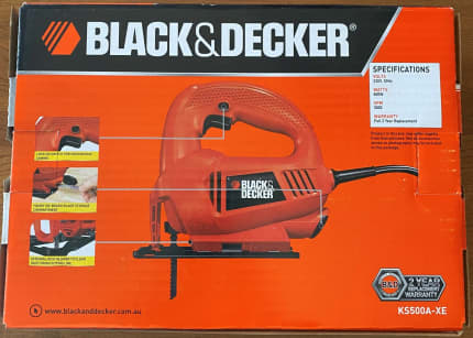 Black & Decker KS880EC Sabre Saw Black,Red