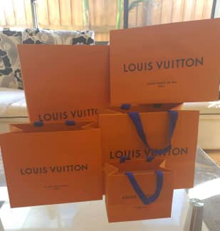 LOUIS VUITTON x Yayoi Kusama empty box, Shopping Paper Bag set Free Shipping