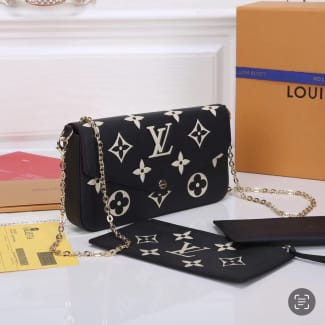 Louis Vuitton Monogram Rosalie Fuchsia w Optional Crossbody Chain