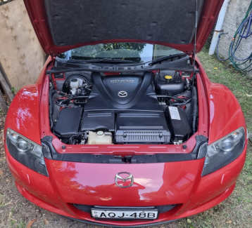 2004 MAZDA RX-8 6 SP MANUAL 4D COUPE