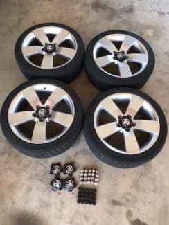 Holden VE VF WM WN Wheel Nut Covers Black X20 22mm