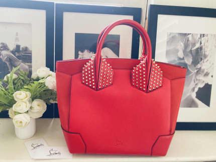 Christian Louboutin Cabalace Small Tote Bag in Red