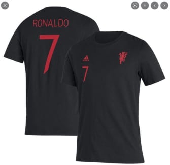 Ronaldo #7 Retro Manchester United Long Sleeve Men's Soccer Jersey  CLEARANCE (Please look at description to select correct size)