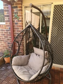 used hanging egg chair