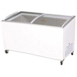 glass top chest freezer second hand