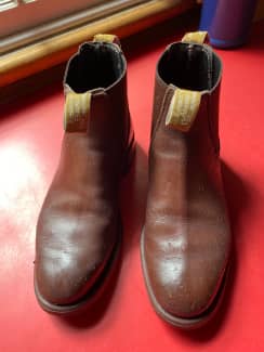 RM Williams Custom Made High Leather Cowboy Boots, Men's Shoes, Gumtree  Australia Kingston Area - Dingley Village