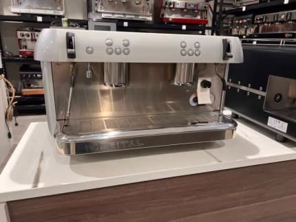 Iberital Expression Two Group Espresso Machine White