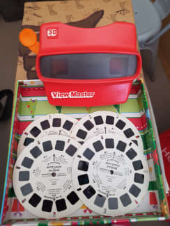 Vintage View Master 90s Toy With Winnie the Pooh Reels and Case 3D