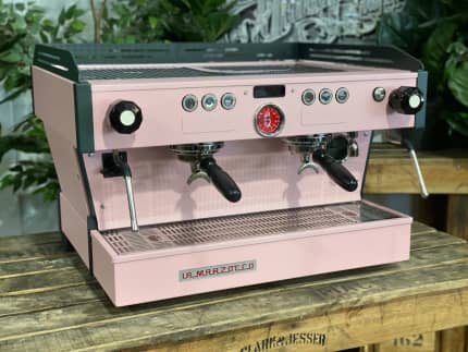 LA MARZOCCO LINEA CLASSIC 2 GROUP ESPRESSO COFFEE MACHINE PINK GIN  COMMERCIAL