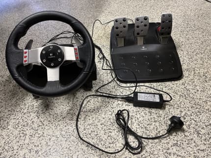 Logitech G27 Driving racing simulator PS3 / PC wheel,shifter,pedals, Playstation, Gumtree Australia Belconnen Area - Holt