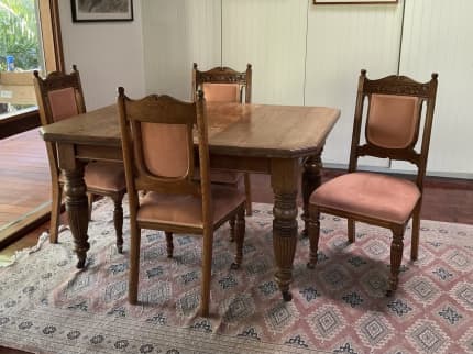 gumtree antique dining table