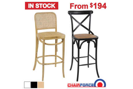 Sienna Wire Bar Stool Cushion - Chairforce Australia