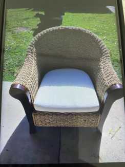 Rattan chair gumtree sale