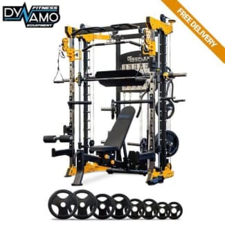 Home Gym 6in1 Multi-Station with Leg Press Product Demo - Dynamo